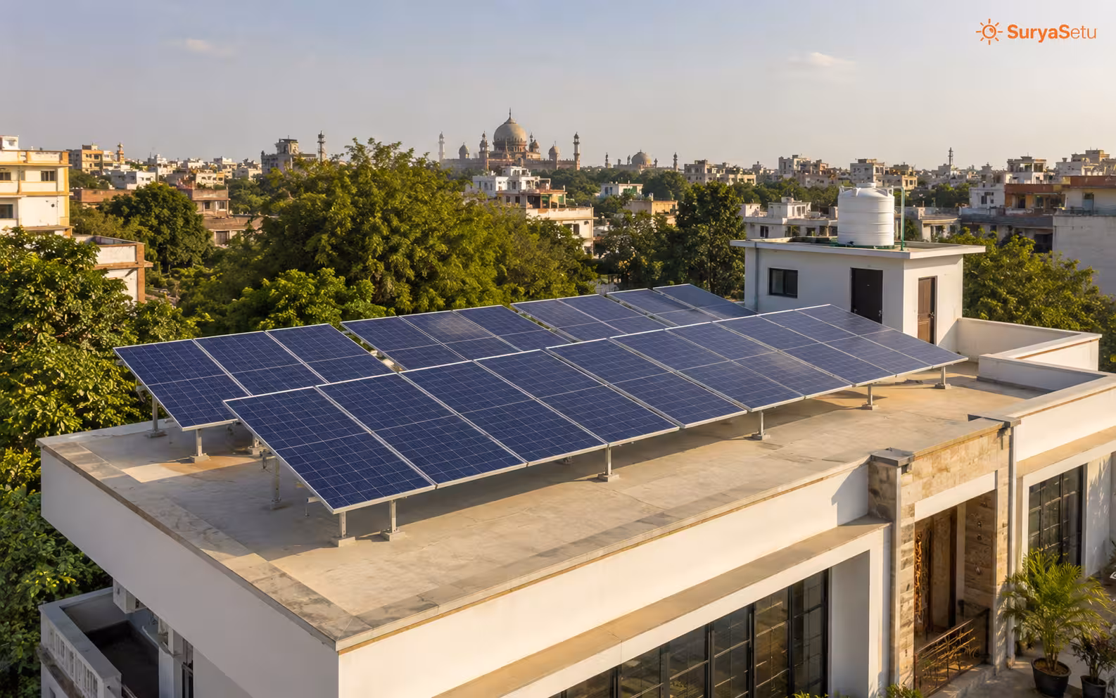 Solar panels in Lucknow - Rs 108,000 subsidy